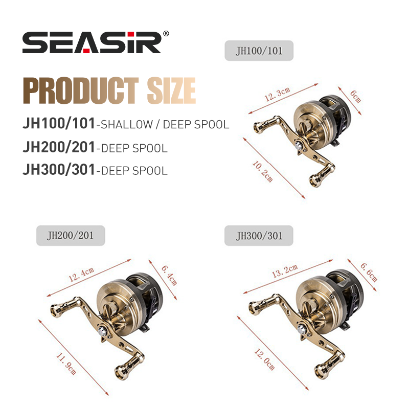 SEASIR JH Mulinello da baitcas - Abu Garcia Reel Max recensione e prezzo