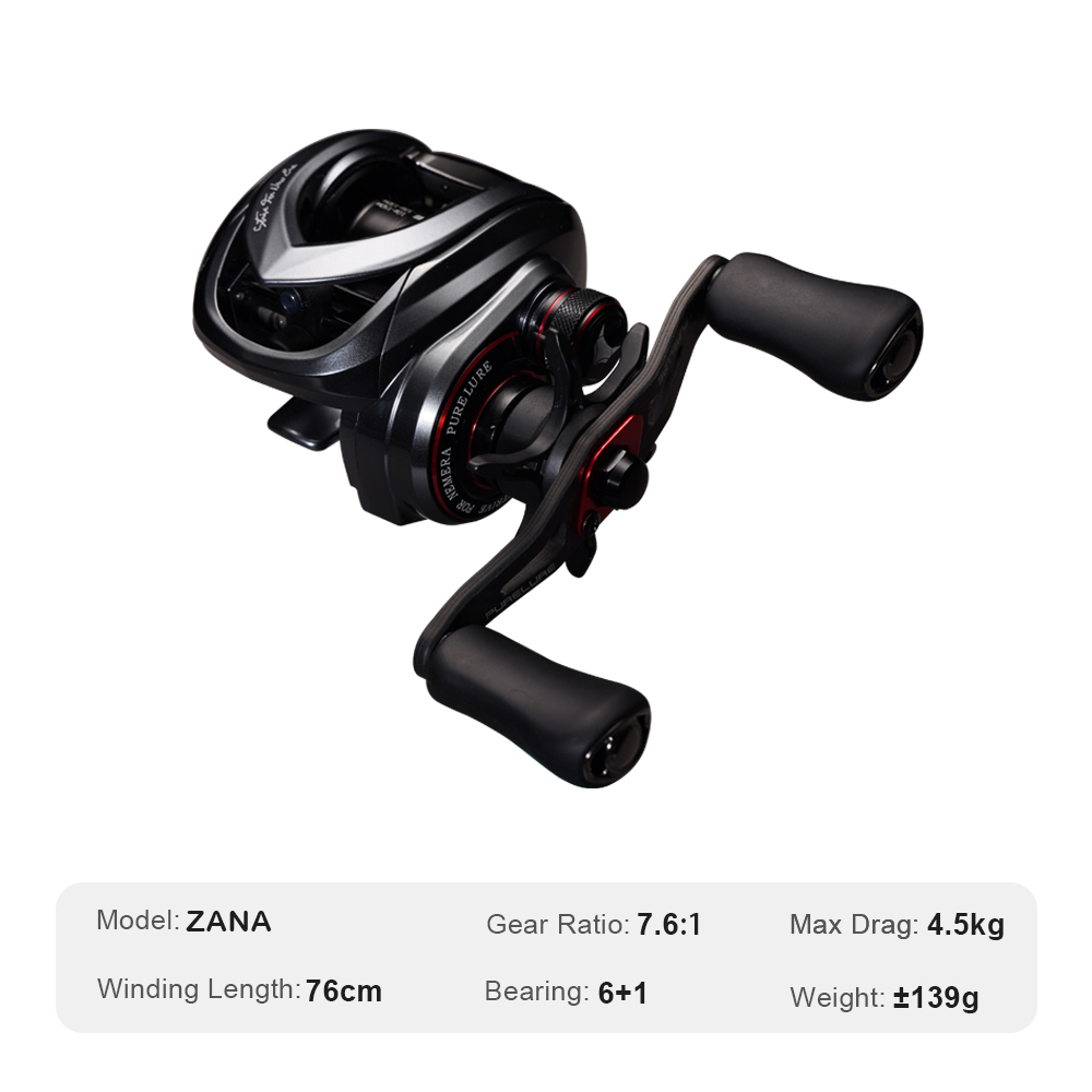 PURELURE ZANA 139g Telaio in l - Abu Garcia Reel Max recensione e prezzo