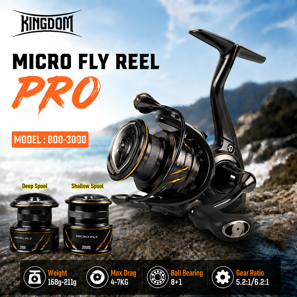 Mulinello da Pesca Spinning Ki - Daiwa Reel Bg recensione e prezzo