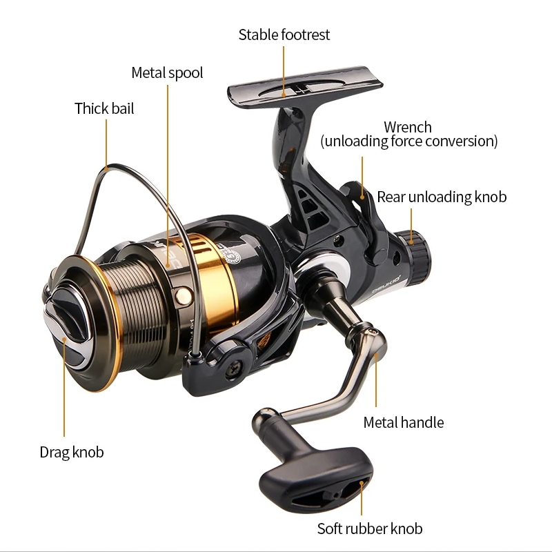 DEUKIO 3000-6000 Bobina di met - Daiwa Reel Fuego recensione e prezzo
